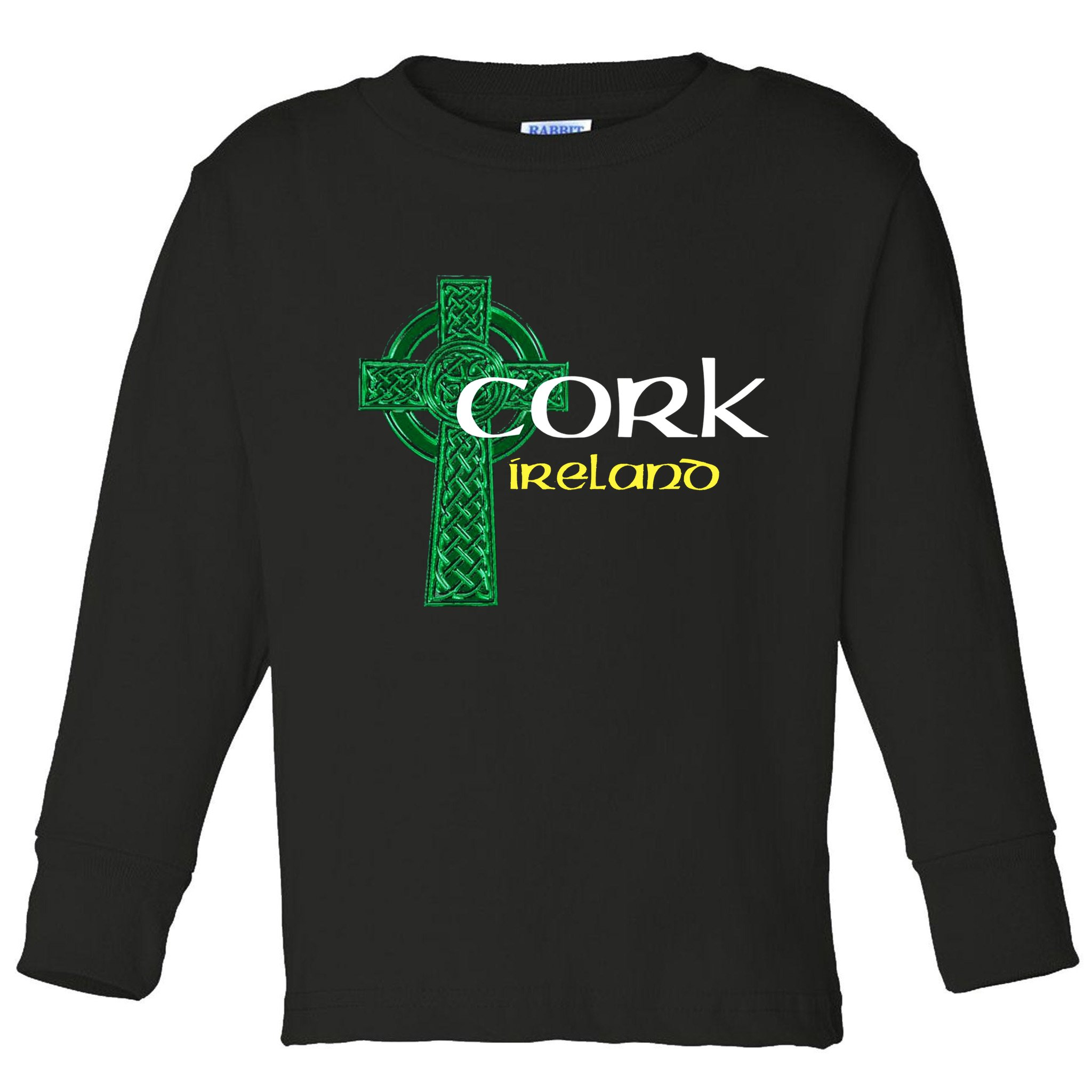 Cork Ireland County Celtic Gaelic Football And Hurling Toddler Long Sleeve Shirt