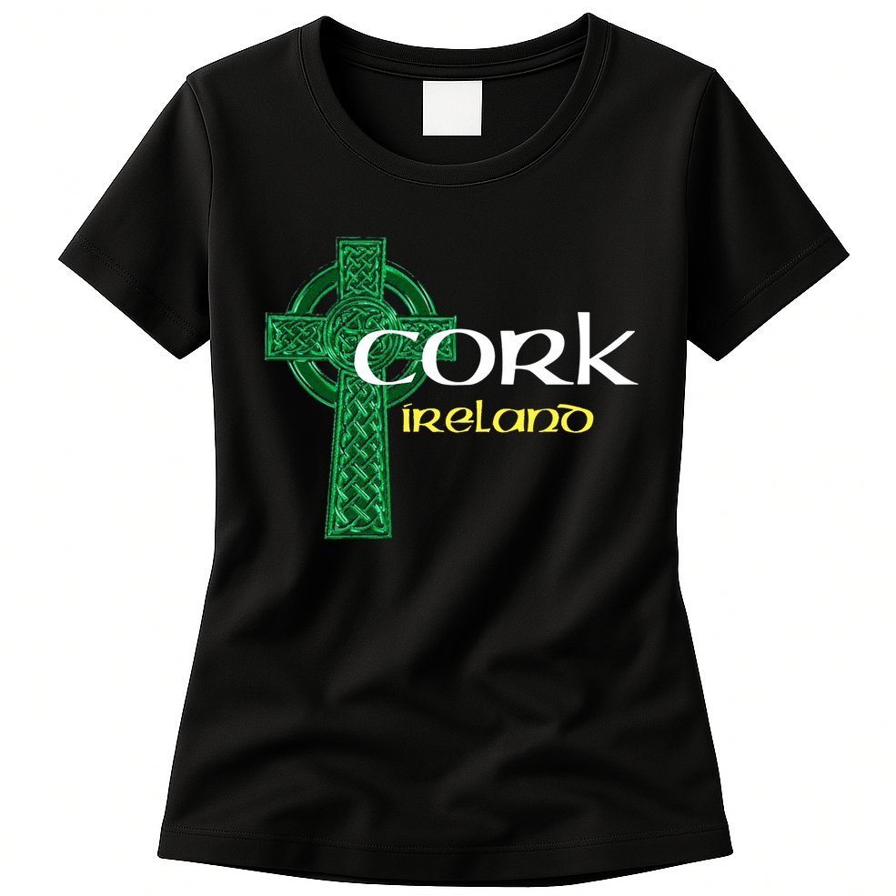 Cork Ireland County Celtic Gaelic Football And Hurling Womens T-Shirt