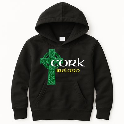 Cork Ireland County Celtic Gaelic Football And Hurling Kids Hoodie