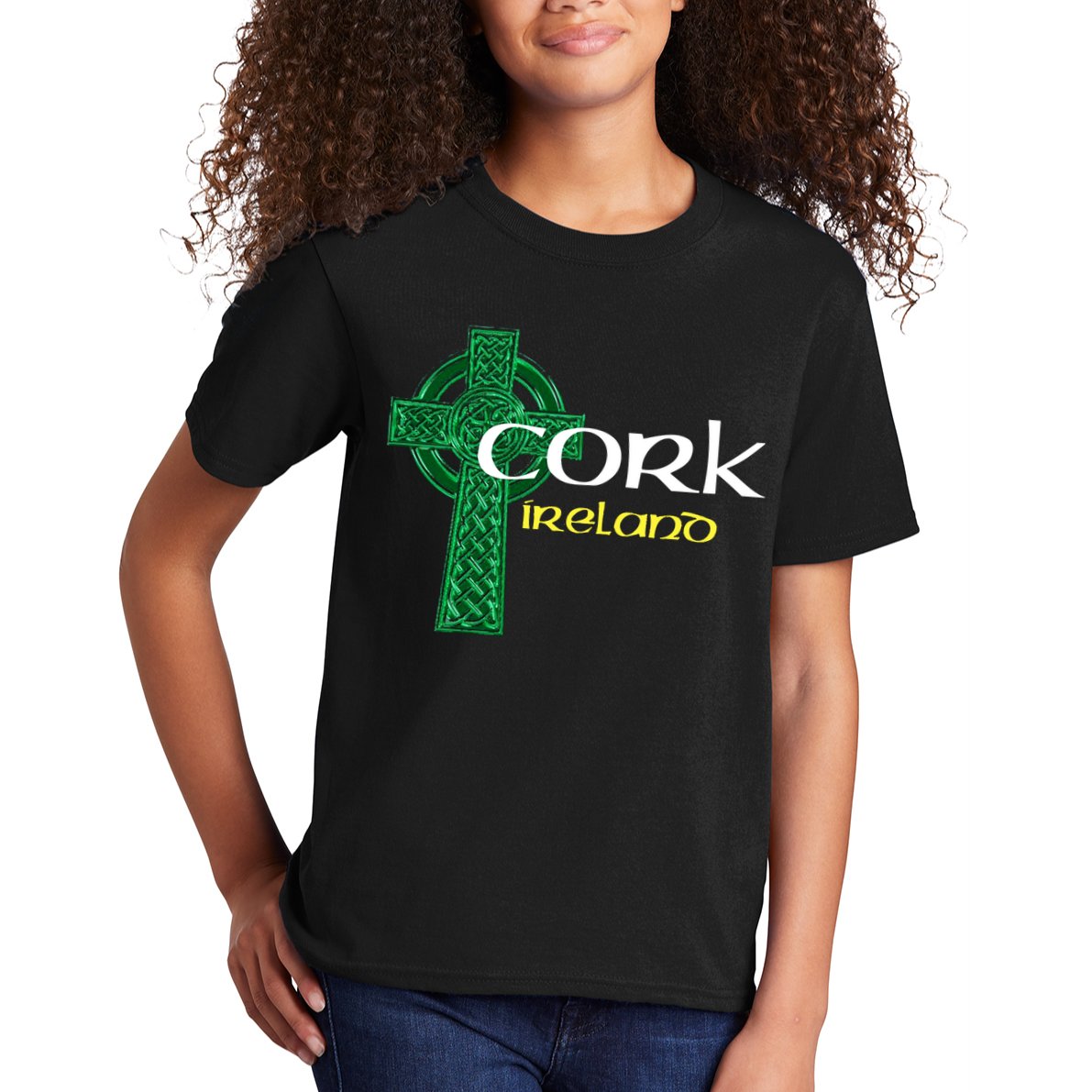 Cork Ireland County Celtic Gaelic Football And Hurling Kids T-Shirt