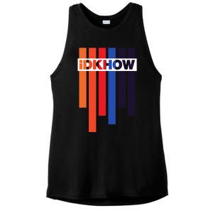 Color Idkhows Ladies PosiCharge Tri-Blend Wicking Tank