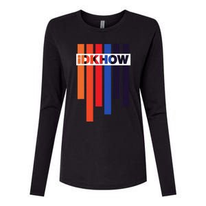 Color Idkhows Womens Cotton Relaxed Long Sleeve T-Shirt