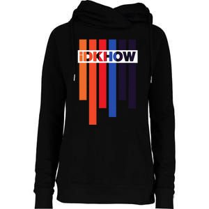 Color Idkhows Womens Funnel Neck Pullover Hood