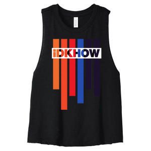 Color Idkhows Women's Racerback Cropped Tank