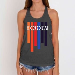 Color Idkhows Women's Knotted Racerback Tank