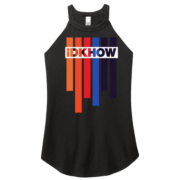 Color Idkhows Women's Perfect Tri Rocker Tank