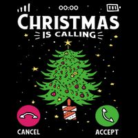 Christmas Is Calling Funny Impact Tech Backpack