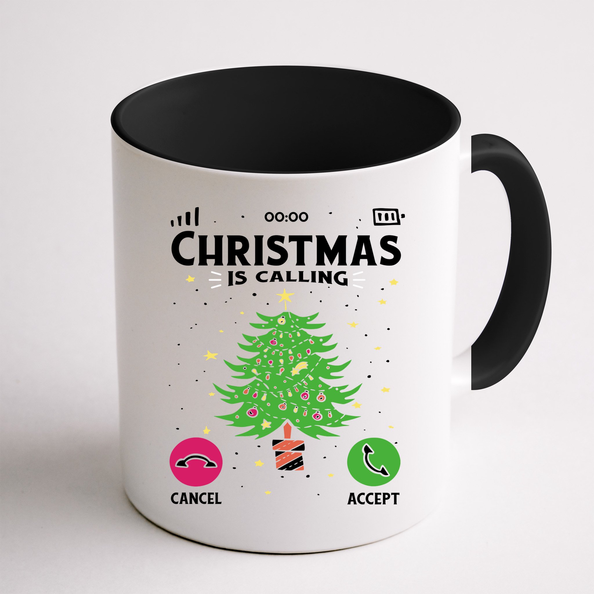 Christmas Is Calling Funny Mug