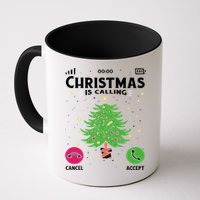 Christmas Is Calling Funny Mug