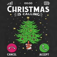 Christmas Is Calling Funny 11oz C Handle Ceramic Mug