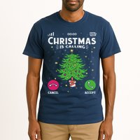 Christmas Is Calling Funny Tall T-Shirt