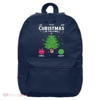 Christmas Is Calling Funny 16 in Basic Backpack