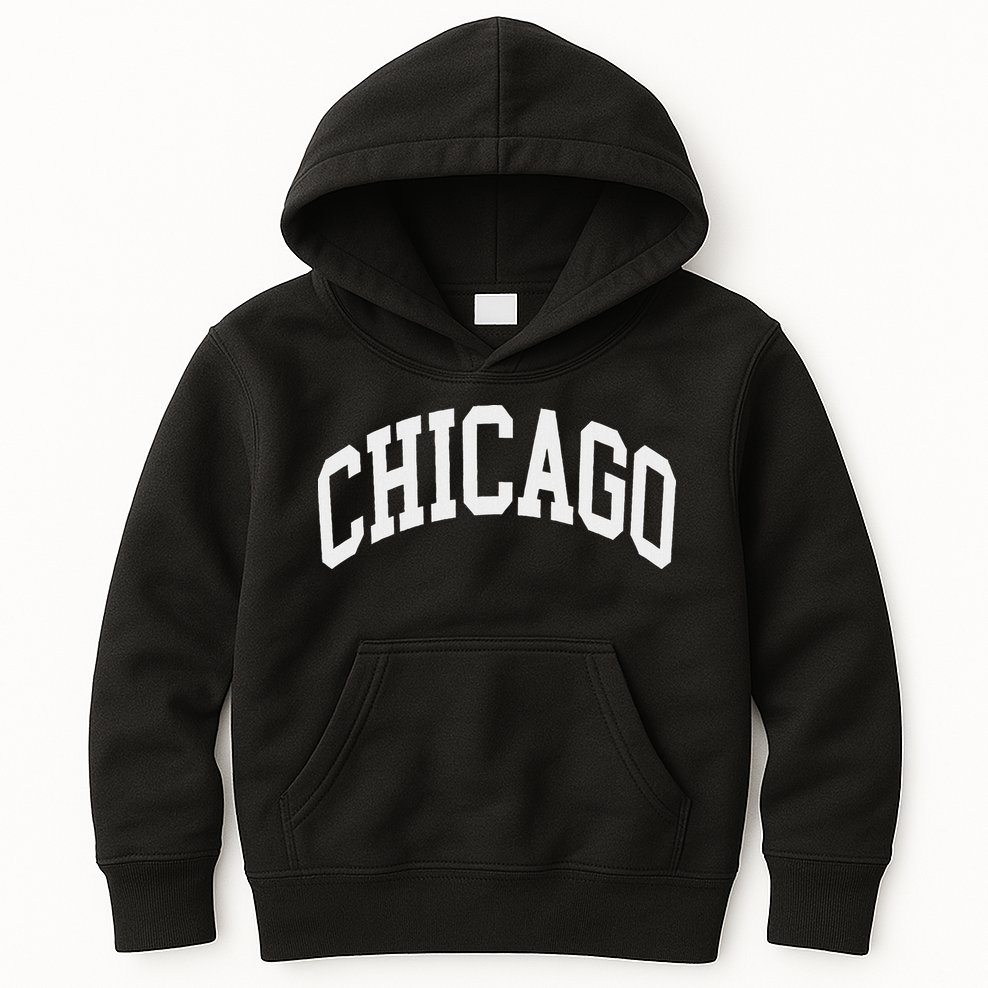Chicago Illinois Kids Hoodie