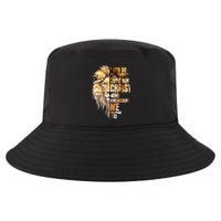 Christian I Can Do All Things Through Christ Lion Faith Cool Comfort Performance Bucket Hat