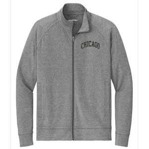 Chicago Illinois Stretch Full-Zip Cadet Jacket