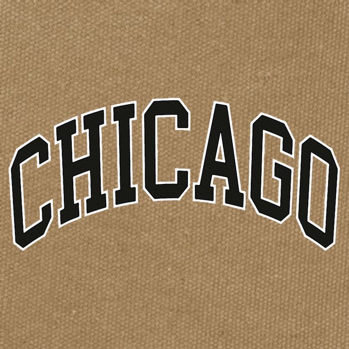 Chicago Illinois Cotton Canvas Backpack