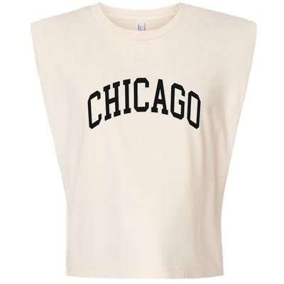 Chicago Illinois Garment-Dyed Women's Muscle Tee