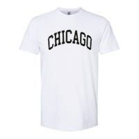 Chicago Illinois Softstyle CVC T-Shirt