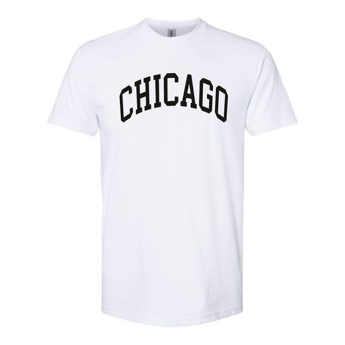 Chicago Illinois Softstyle CVC T-Shirt