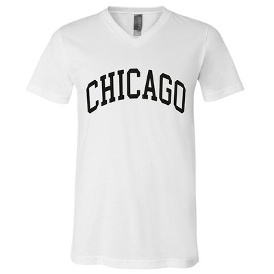 Chicago Illinois V-Neck T-Shirt