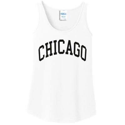 Chicago Illinois Ladies Essential Tank