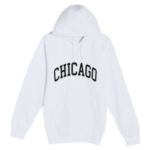 Chicago Illinois Premium Pullover Hoodie