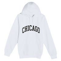 Chicago Illinois Premium Pullover Hoodie