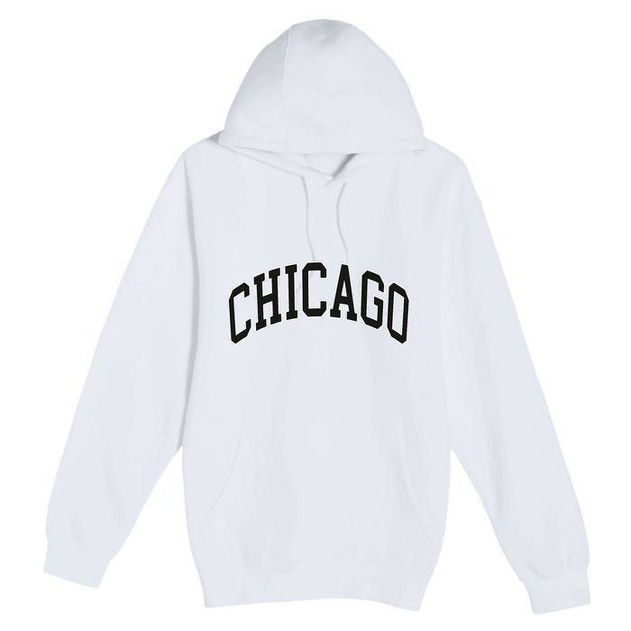 Chicago Illinois Premium Pullover Hoodie