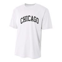 Chicago Illinois Youth Performance Sprint T-Shirt