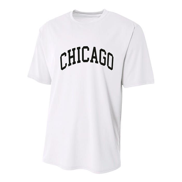 Chicago Illinois Youth Performance Sprint T-Shirt