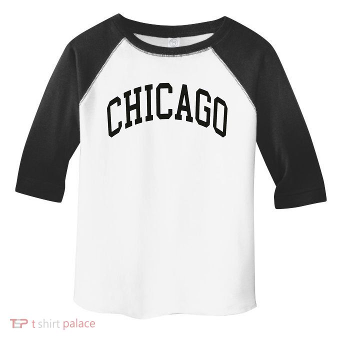 Chicago Illinois Toddler Fine Jersey T-Shirt