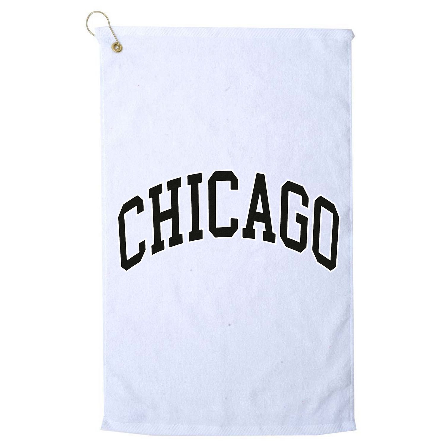 Chicago Illinois Golf Towel
