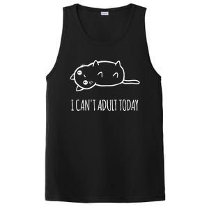 Cats ,I Can't Adult Today PosiCharge Competitor Tank