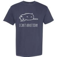 Cats ,I Can't Adult Today Garment-Dyed Heavyweight T-Shirt