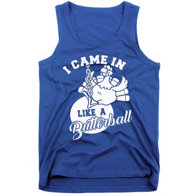 Cute I Came In Like A Butterball Thanksgiving Turkey Costume Tank Top