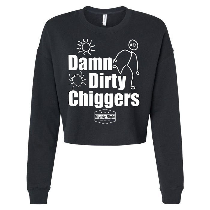 Chigger Itch Cropped Pullover Crew