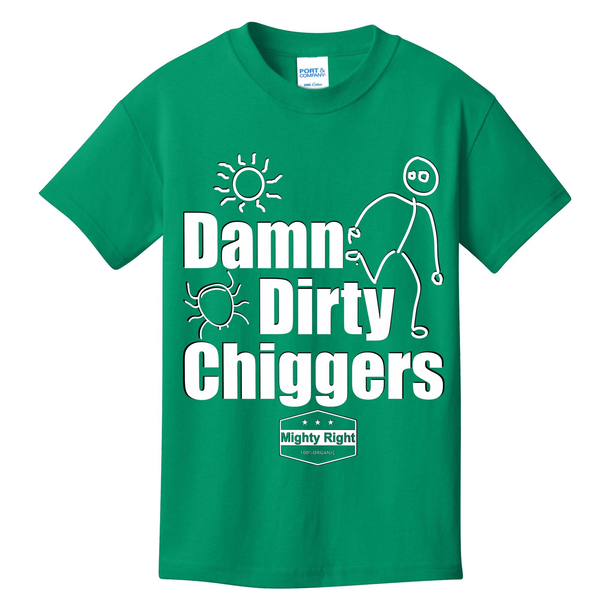 Chigger Itch Kids T-Shirt