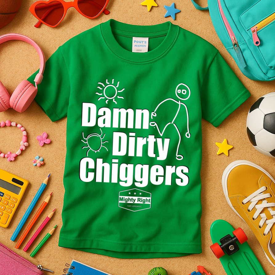 Chigger Itch Kids T-Shirt