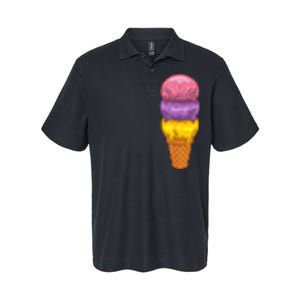 Cute Ice Cream Cone Art For Men Women Kids Ice Cream Lovers Softstyle Adult Sport Polo