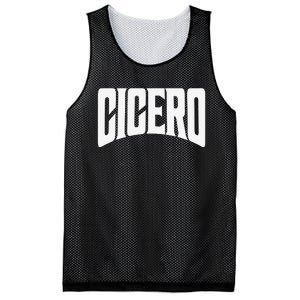 Cicero Illinois Mesh Reversible Basketball Jersey Tank