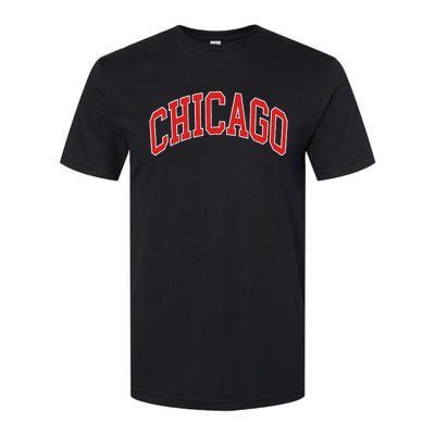 Chicago Illinois Softstyle CVC T-Shirt