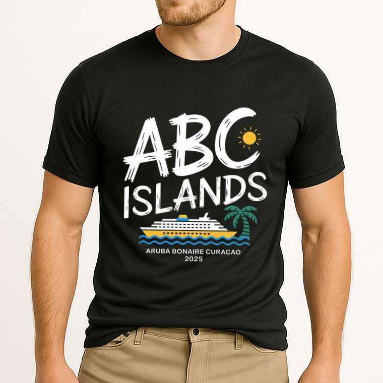 Caribbean Islands Cruise 2025 Vacation Aruba Bonaire Curacao Gift Cooling Performance Crew T-Shirt
