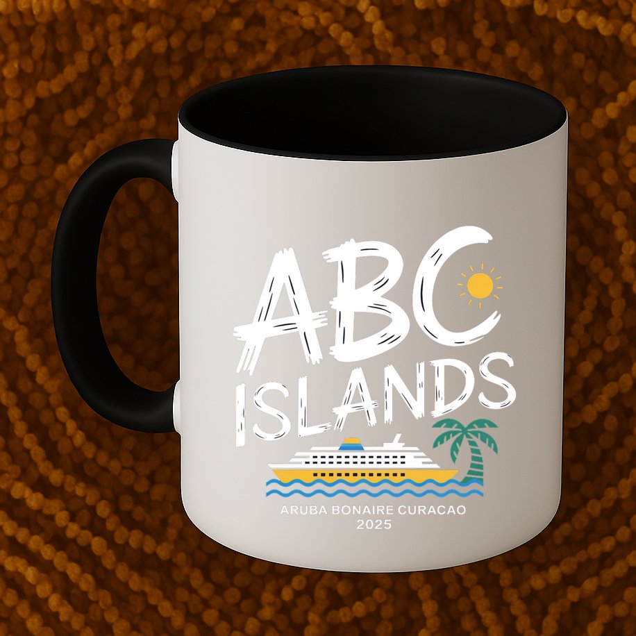 Caribbean Islands Cruise 2025 Vacation Aruba Bonaire Curacao Gift Mug