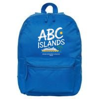 Caribbean Islands Cruise 2025 Vacation Aruba Bonaire Curacao Gift 16 in Basic Backpack