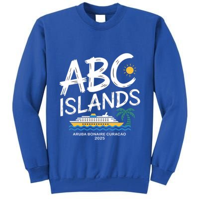 Caribbean Islands Cruise 2025 Vacation Aruba Bonaire Curacao Gift Tall Sweatshirt