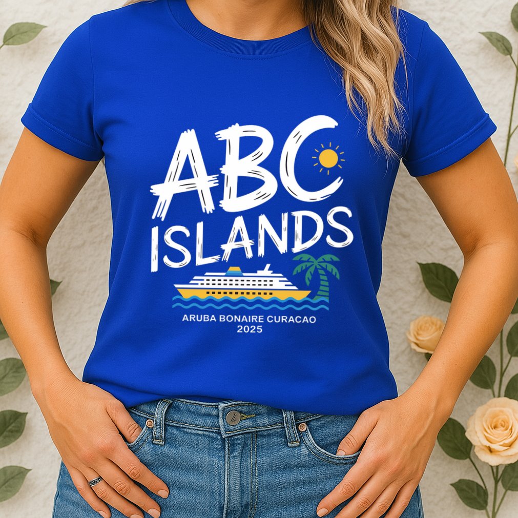 Caribbean Islands Cruise 2025 Vacation Aruba Bonaire Curacao Gift Womens T-Shirt
