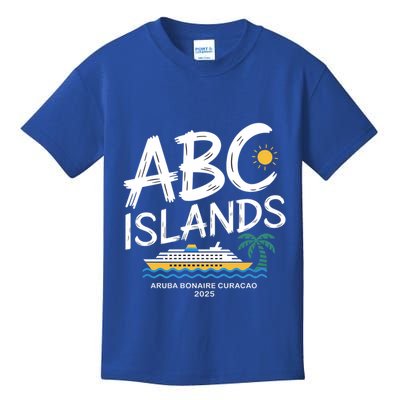 Caribbean Islands Cruise 2025 Vacation Aruba Bonaire Curacao Gift Kids T-Shirt