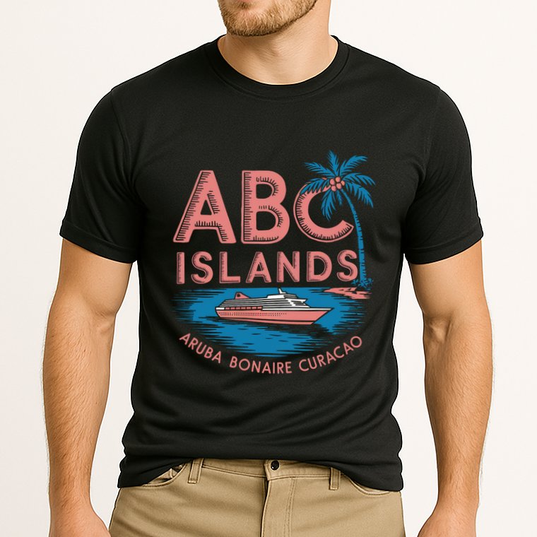 Caribbean Islands Cruise Aruba Bonaire And Curacao Souvenirs Gift Cooling Performance Crew T-Shirt