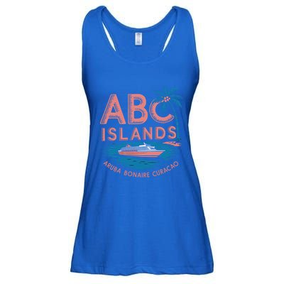 Caribbean Islands Cruise Aruba Bonaire And Curacao Souvenirs Gift Ladies Essential Flowy Tank