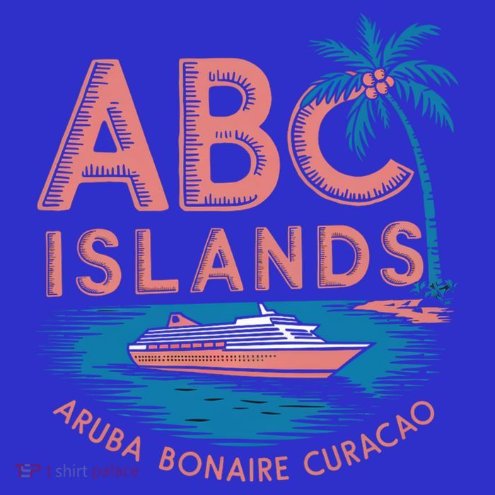 Caribbean Islands Cruise Aruba Bonaire And Curacao Souvenirs Gift Poster